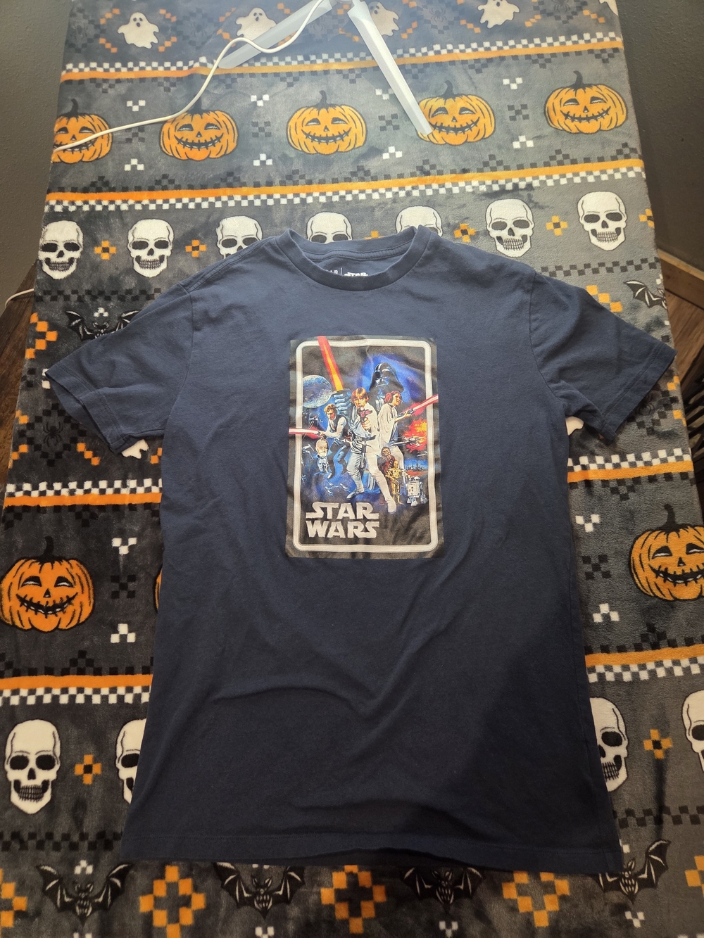 GAP Navy Blue Star Wars Graphic Tee